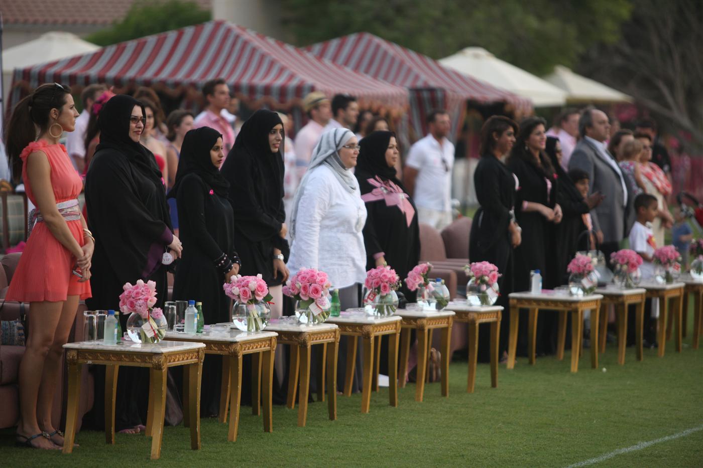 Pink Polo VIP guest ladies